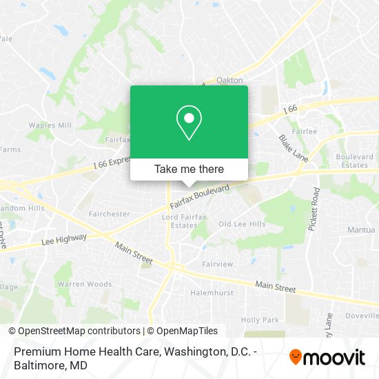 Mapa de Premium Home Health Care