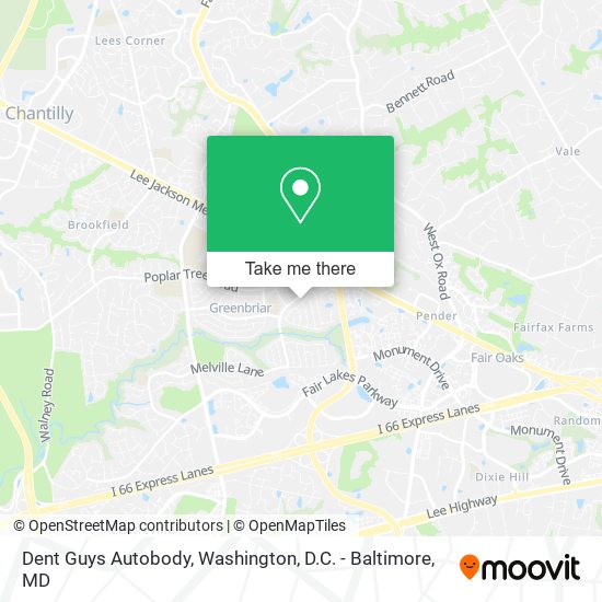 Dent Guys Autobody map