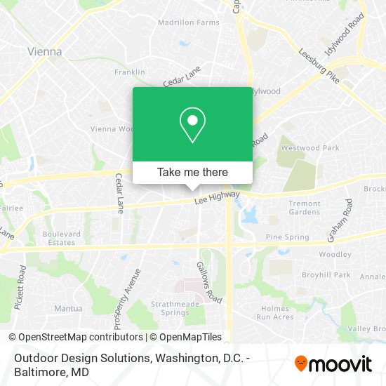 Mapa de Outdoor Design Solutions
