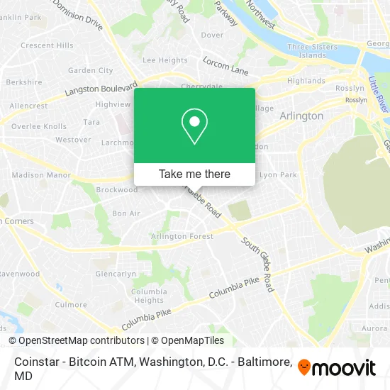 Coinstar - Bitcoin ATM map