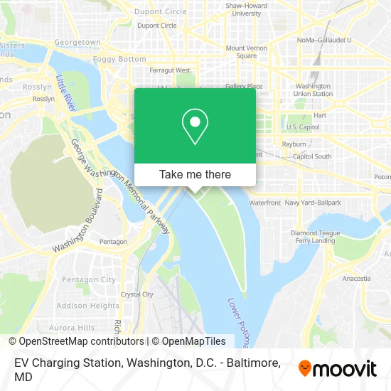 EV Charging Station map