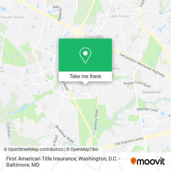 First American Title Insurance map