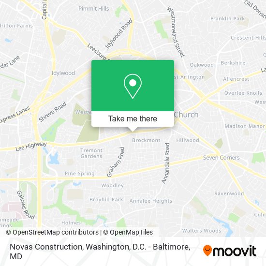 Novas Construction map