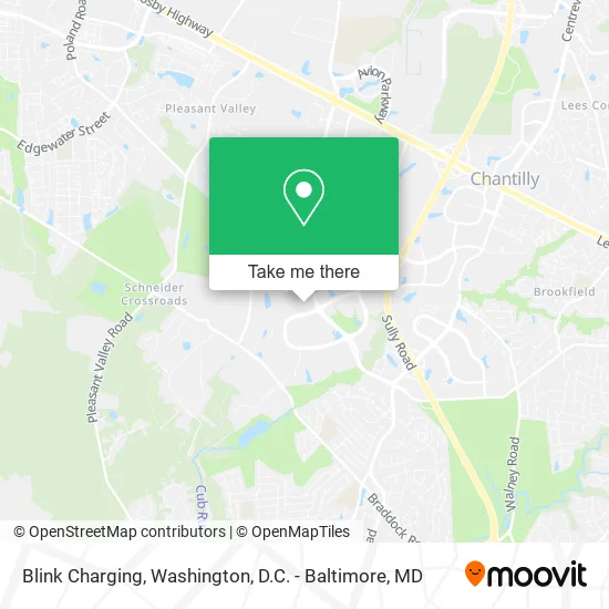 Blink Charging map