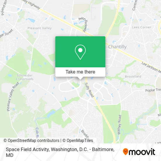 Space Field Activity map