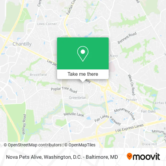Nova Pets Alive map