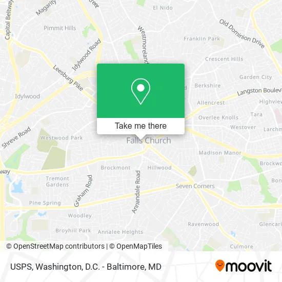 USPS map
