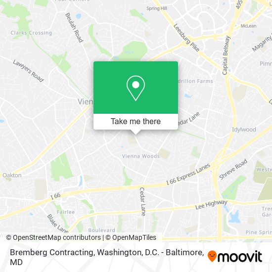 Bremberg Contracting map