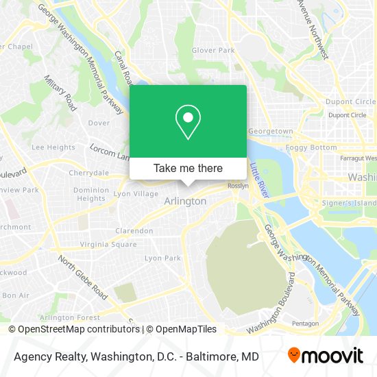 Agency Realty map