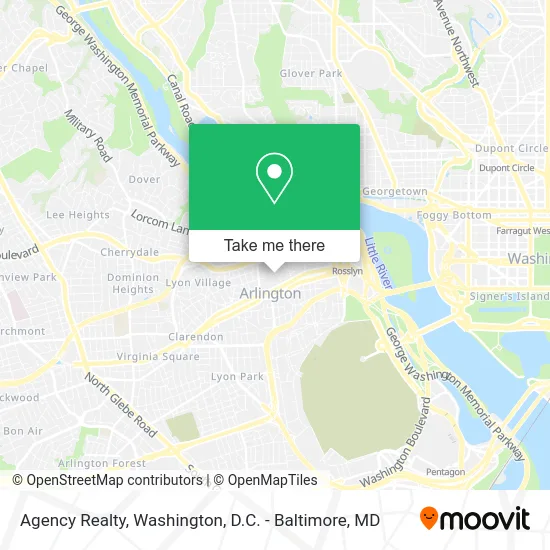 Agency Realty map