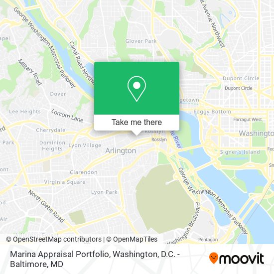 Marina Appraisal Portfolio map