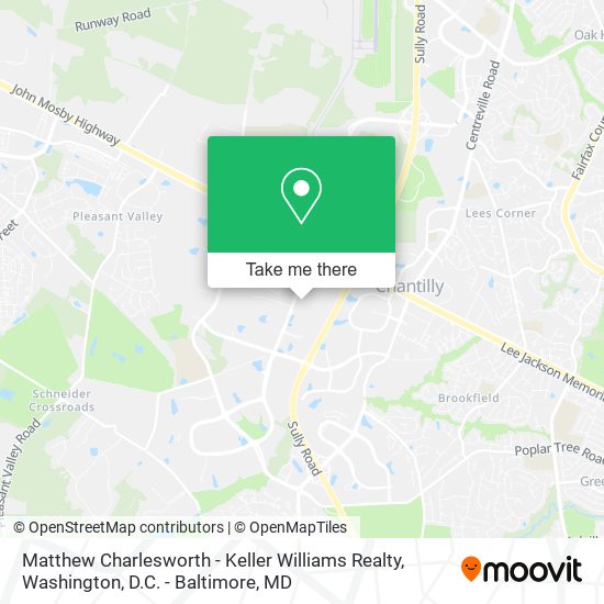 Mapa de Matthew Charlesworth - Keller Williams Realty