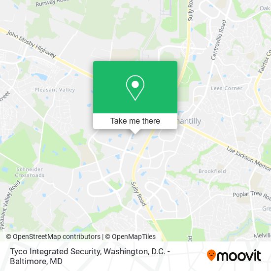 Tyco Integrated Security map