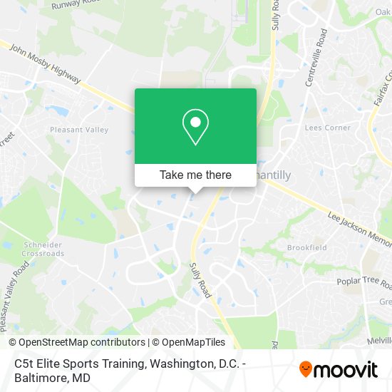 C5t Elite Sports Training map