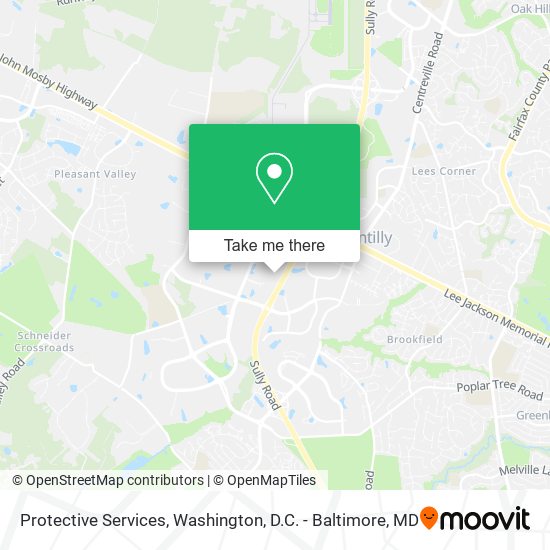 Protective Services map