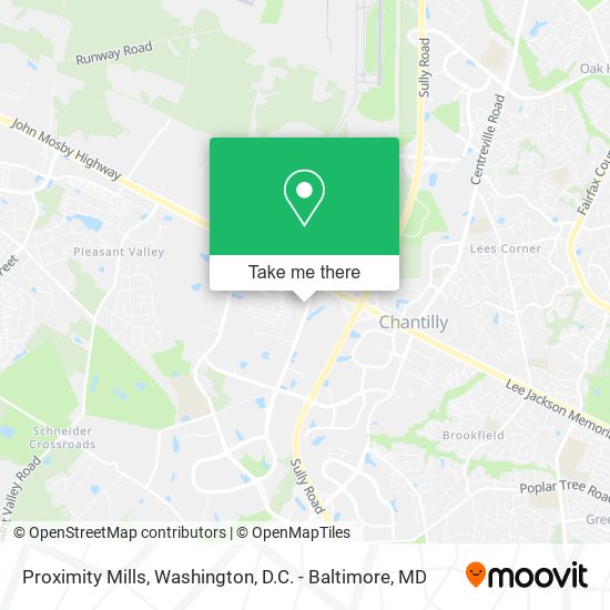 Proximity Mills map