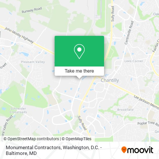 Monumental Contractors map