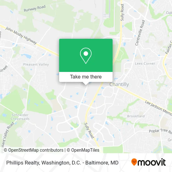 Phillips Realty map