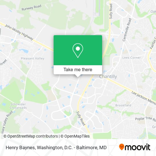 Mapa de Henry Baynes