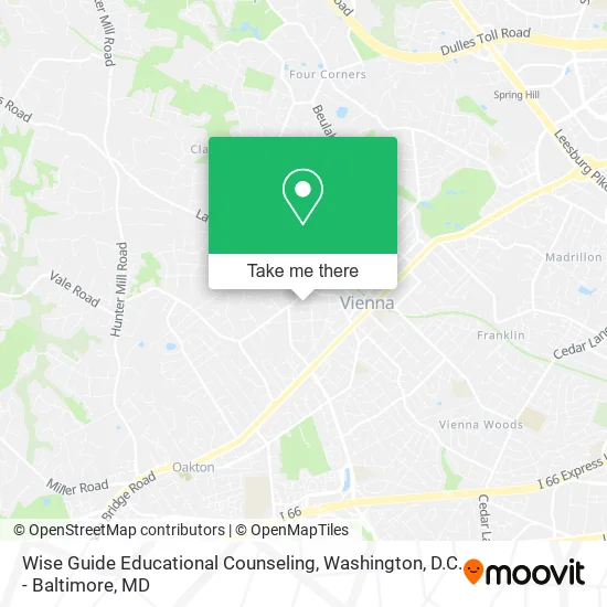 Mapa de Wise Guide Educational Counseling