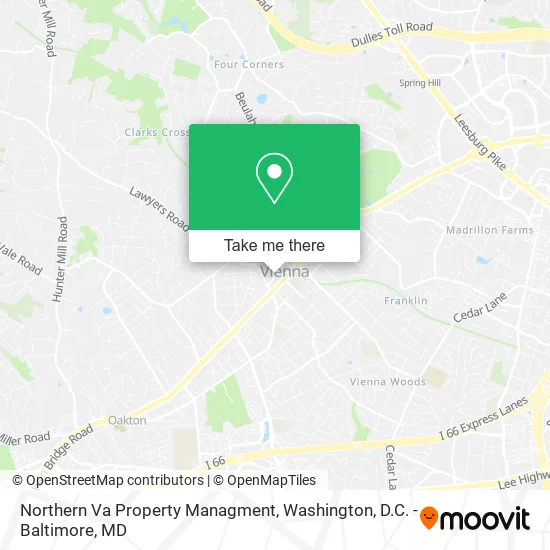 Mapa de Northern Va Property Managment
