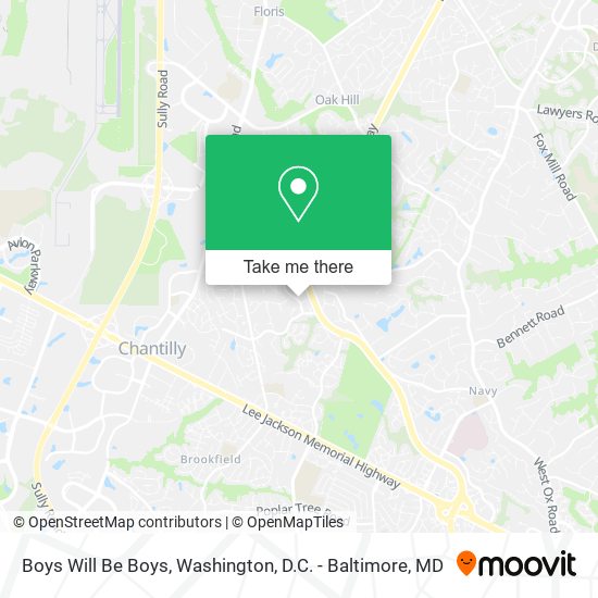 Boys Will Be Boys map