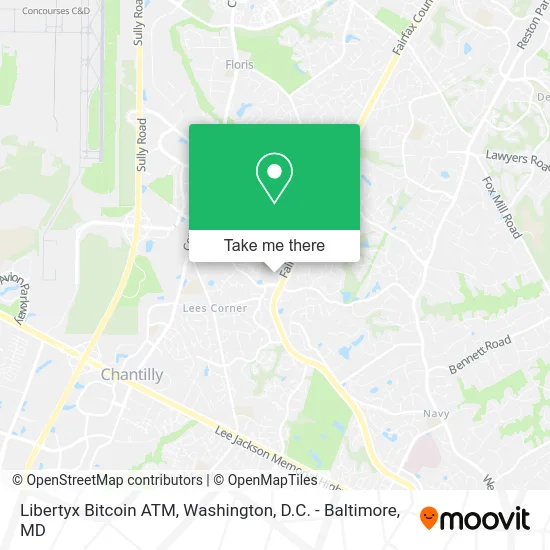 Libertyx Bitcoin ATM map
