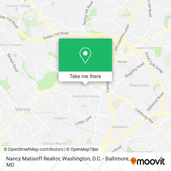 Nancy Matisoff Realtor map
