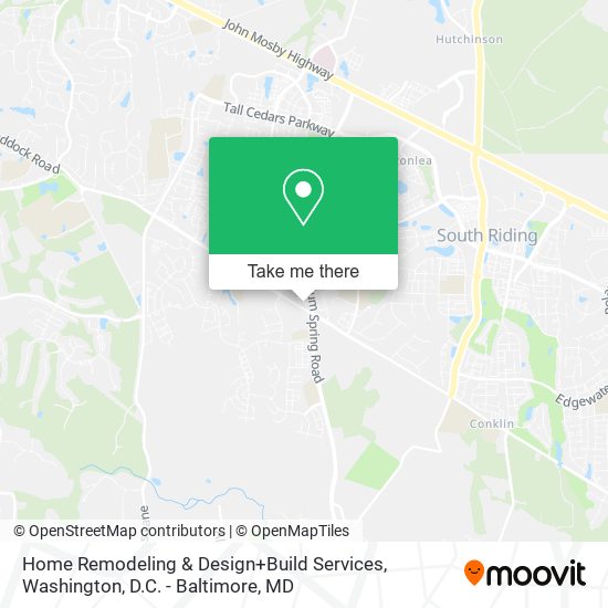 Mapa de Home Remodeling & Design+Build Services