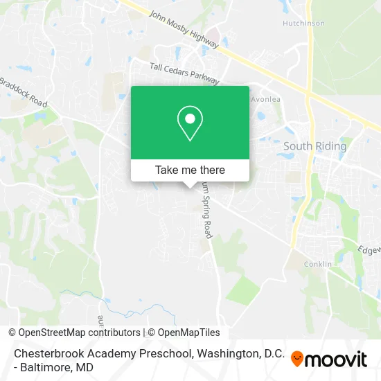 Chesterbrook Academy Preschool map