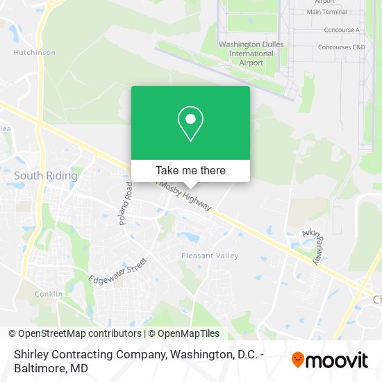 Shirley Contracting Company map