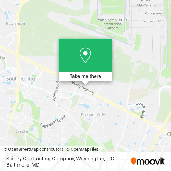 Mapa de Shirley Contracting Company