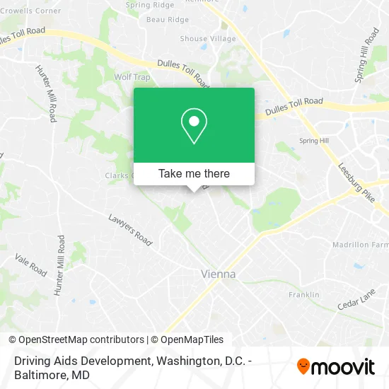 Mapa de Driving Aids Development