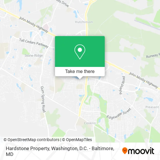 Hardstone Property map