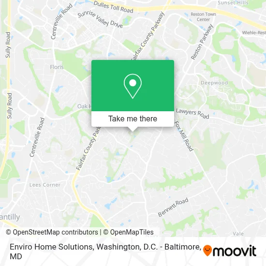 Enviro Home Solutions map