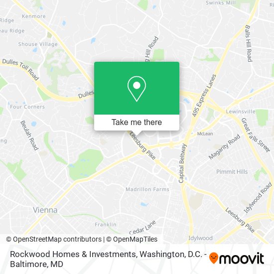 Rockwood Homes & Investments map