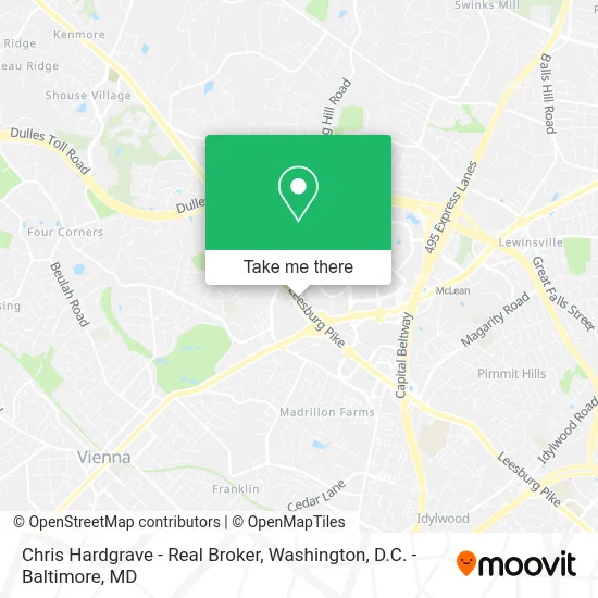 Chris Hardgrave - Real Broker map