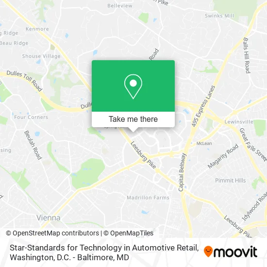 Star-Standards for Technology in Automotive Retail map