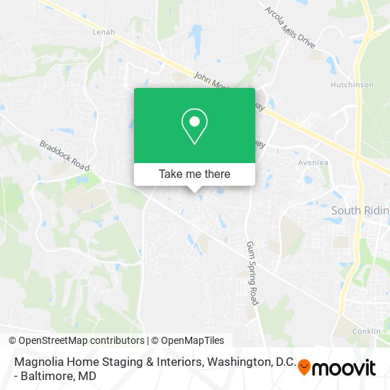 Magnolia Home Staging & Interiors map