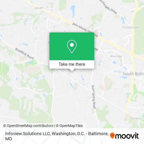 Mapa de Infoview Solutions LLC