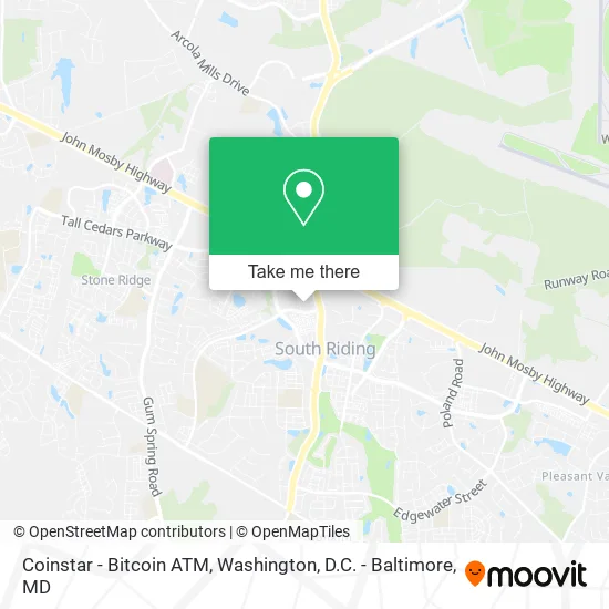 Coinstar - Bitcoin ATM map