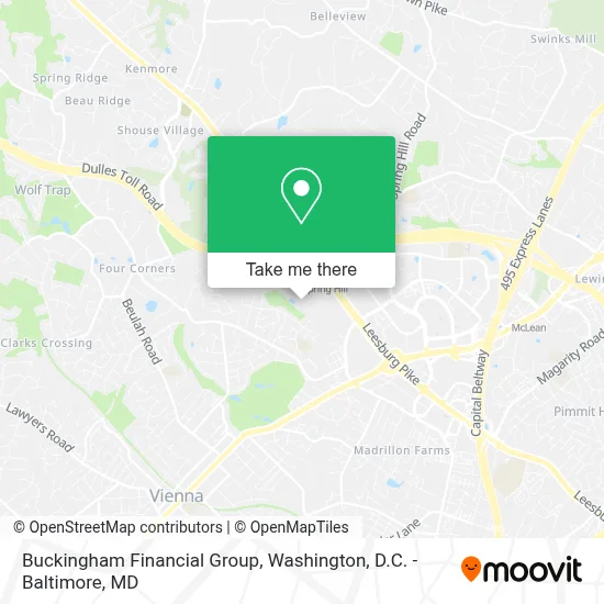 Buckingham Financial Group map