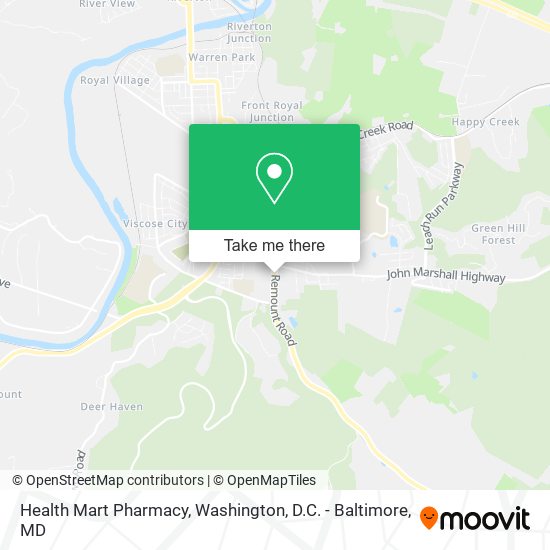 Mapa de Health Mart Pharmacy