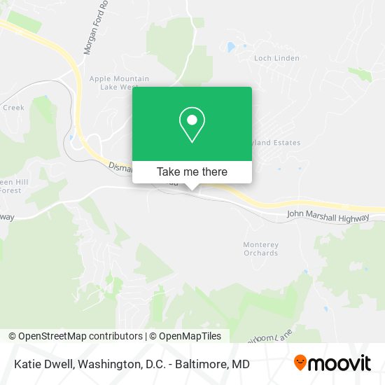 Mapa de Katie Dwell