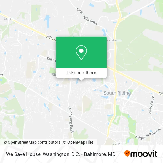 Mapa de We Save House