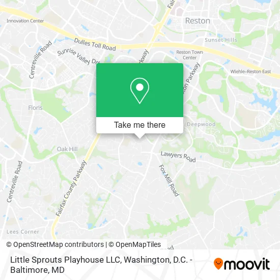 Mapa de Little Sprouts Playhouse LLC