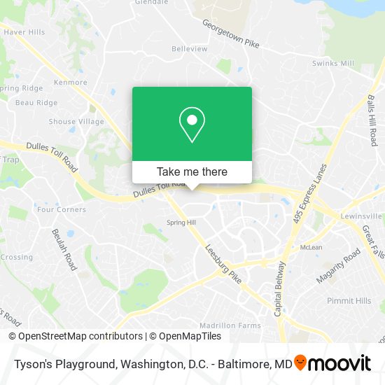 Tyson's Playground map