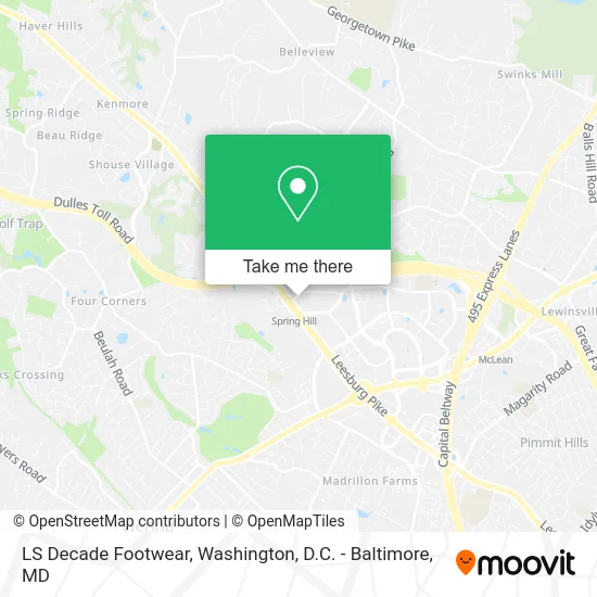 LS Decade Footwear map