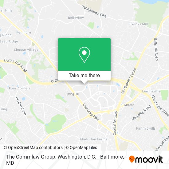 The Commlaw Group map