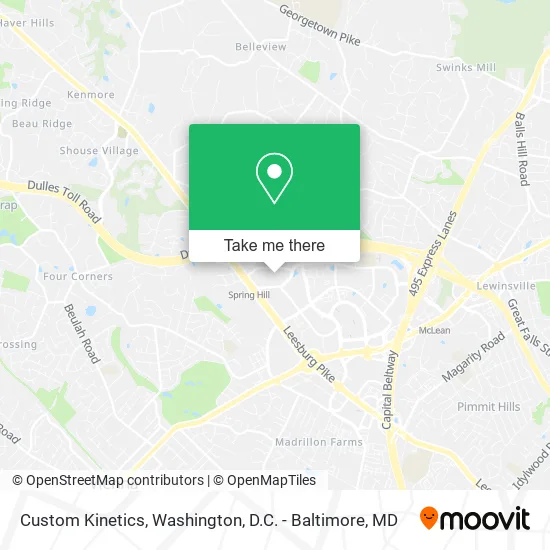 Custom Kinetics map
